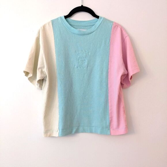 Teddy Fresh color block Tshirt - Picture 1 of 4